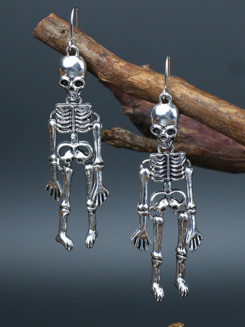Skeleton Alloy Earrings | NWT